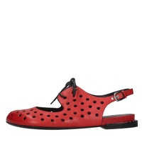 Ballerine slingback in pelle 