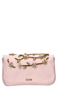 Borsa in raso e strass 