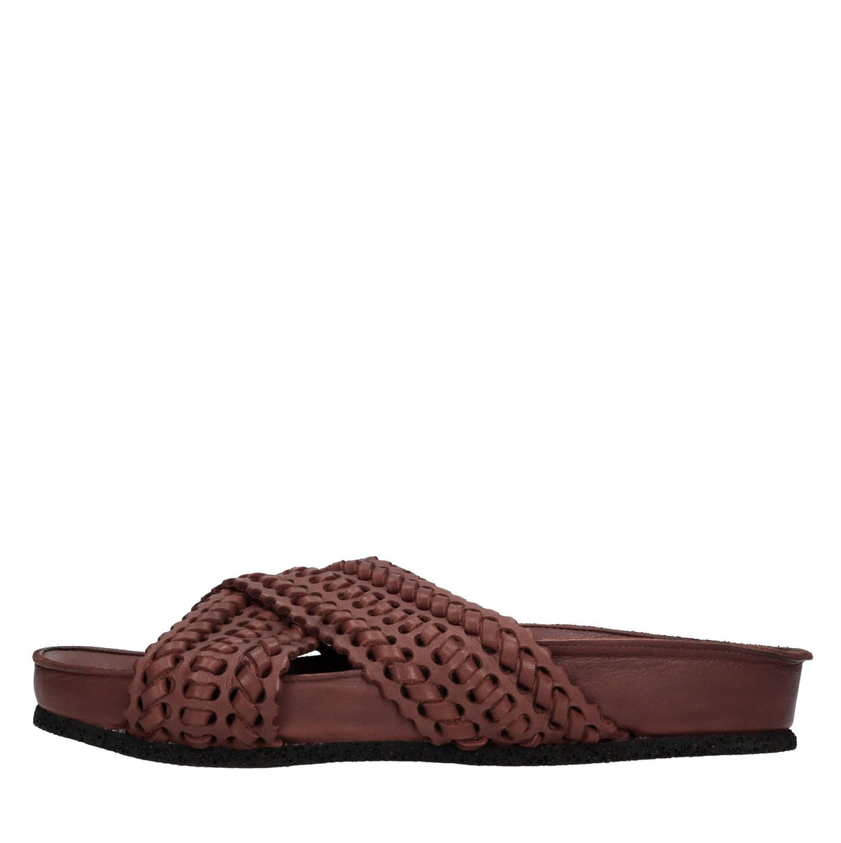 Mules in pelle 