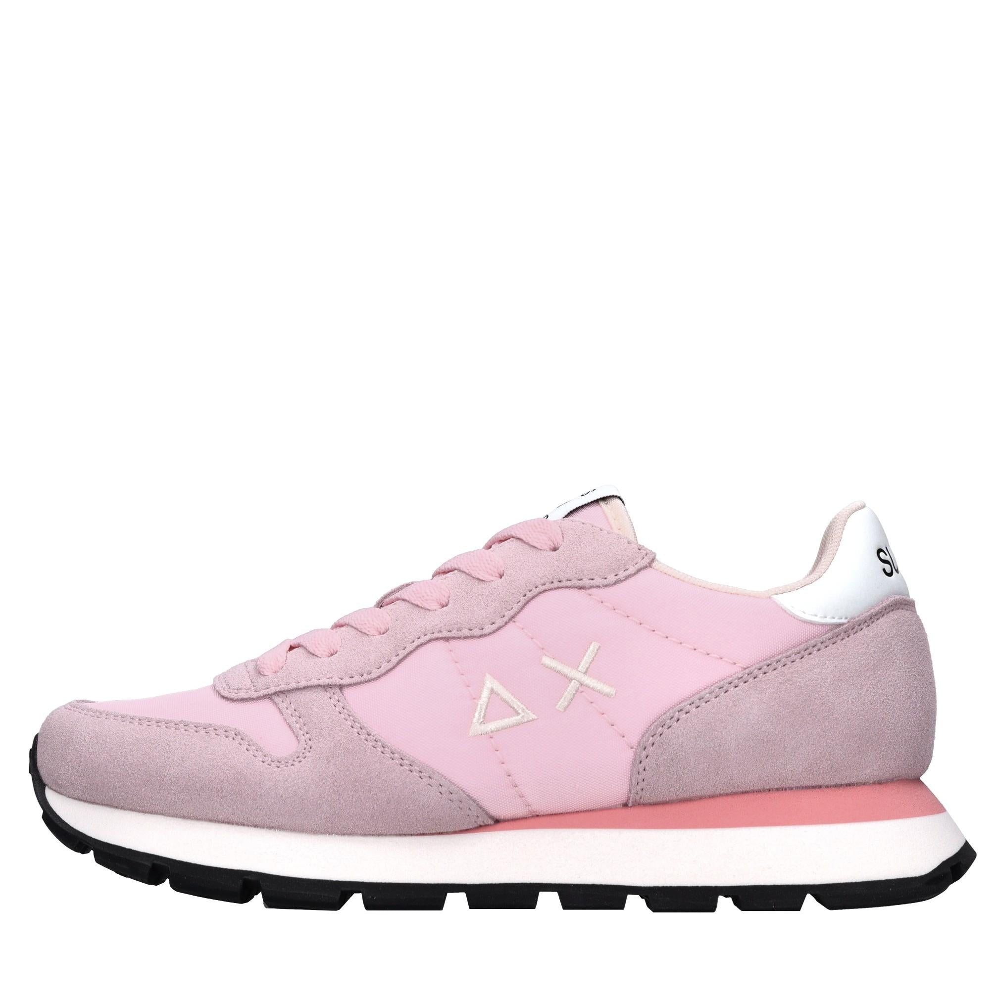 Sneakers in camoscio e pelle 