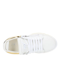 Sneakers Talogo in pelle e tessuto 