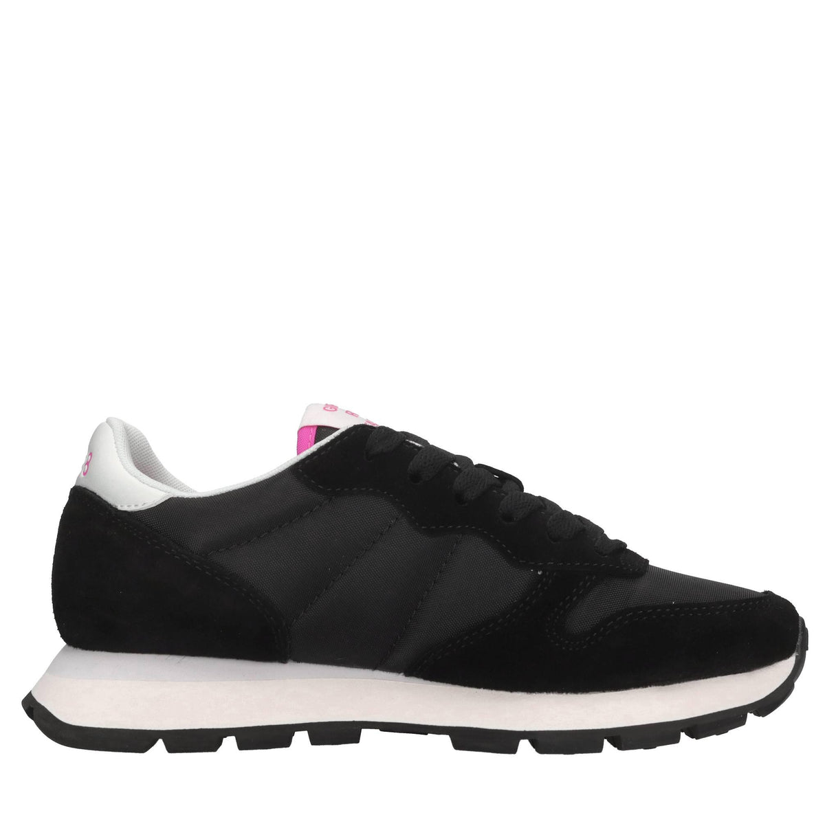Sneakers in camoscio ecopelle e tessuto 