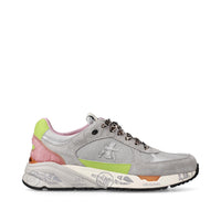 Sneakers Mased Var 7827 in camoscio, ecopelle e tessuto 