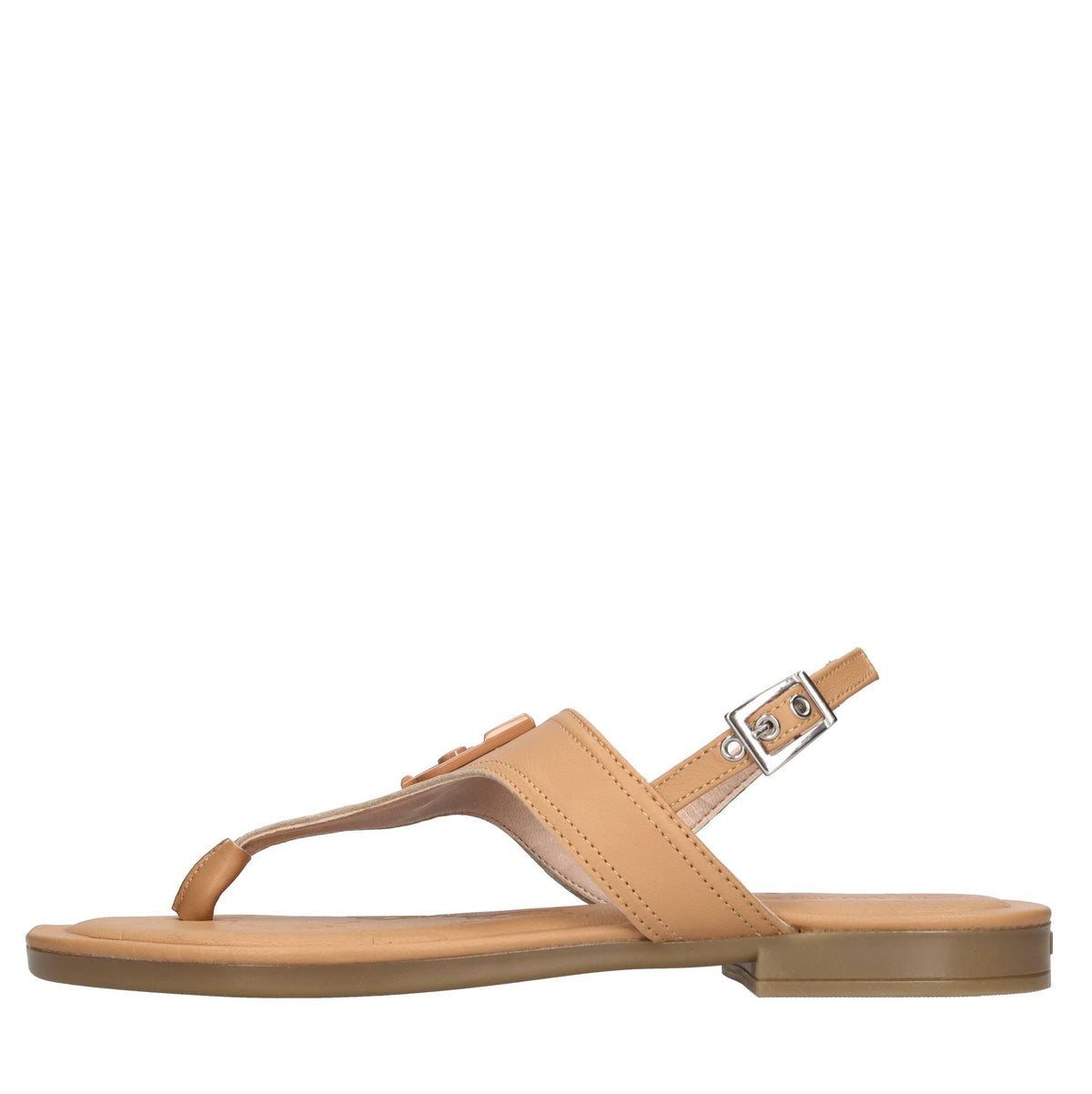 Sandali flat modello SAND in pelle 