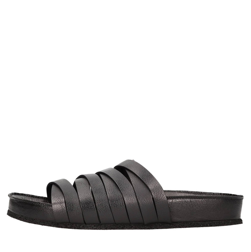Mules in pelle 
