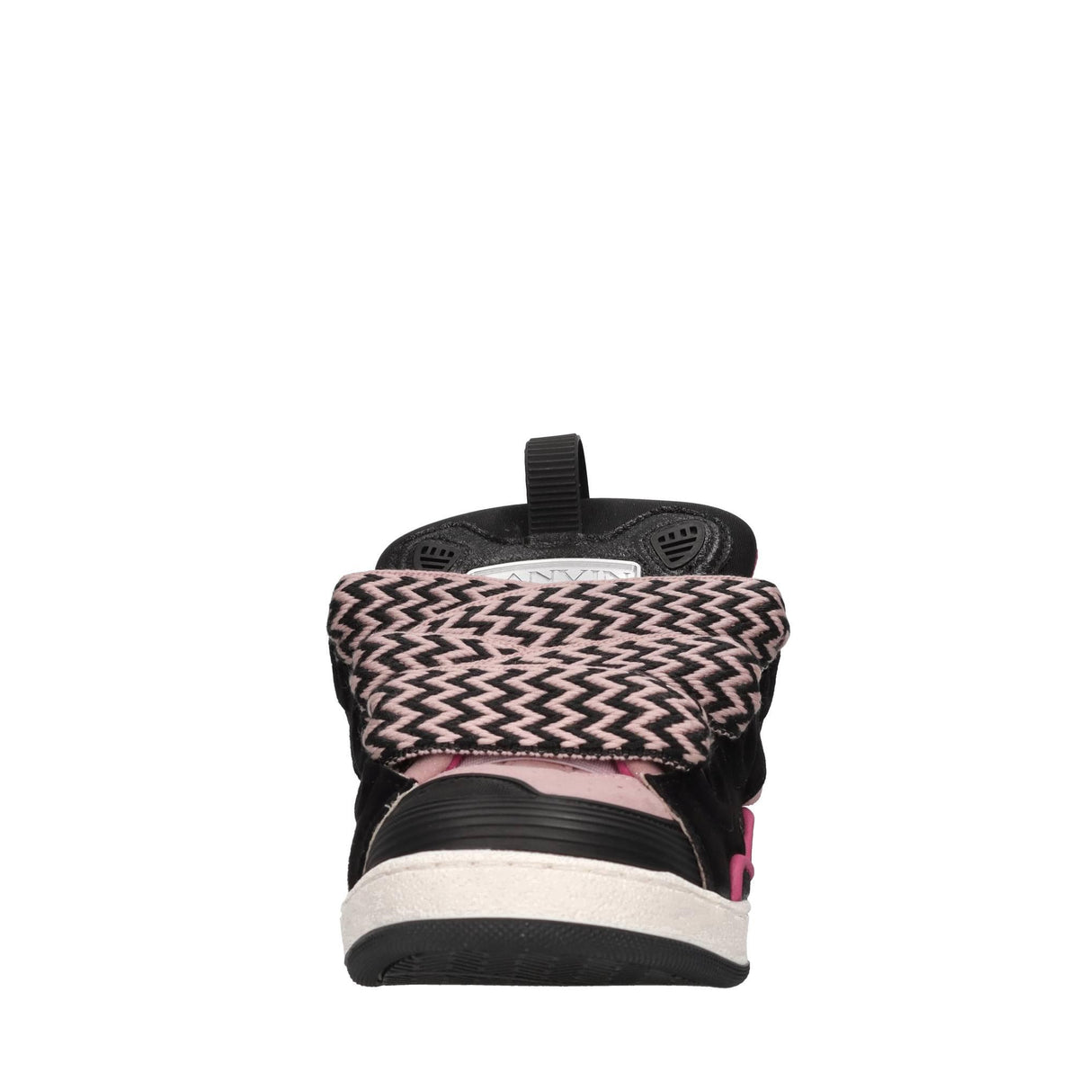 Sneakers in camoscio e tessuto 