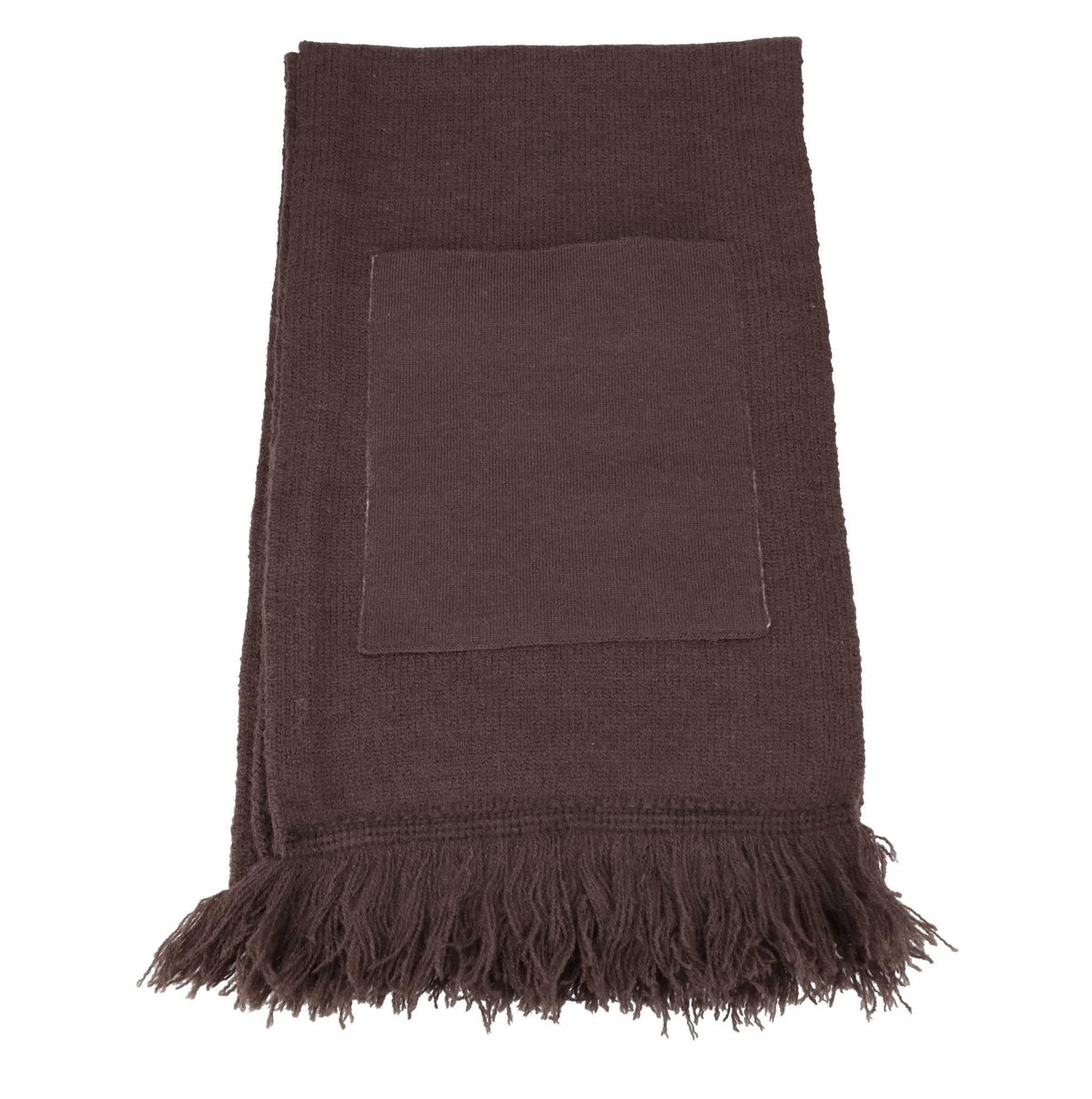 Sciarpa con tasche 