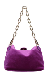 Borsa Night Edition in velluto 