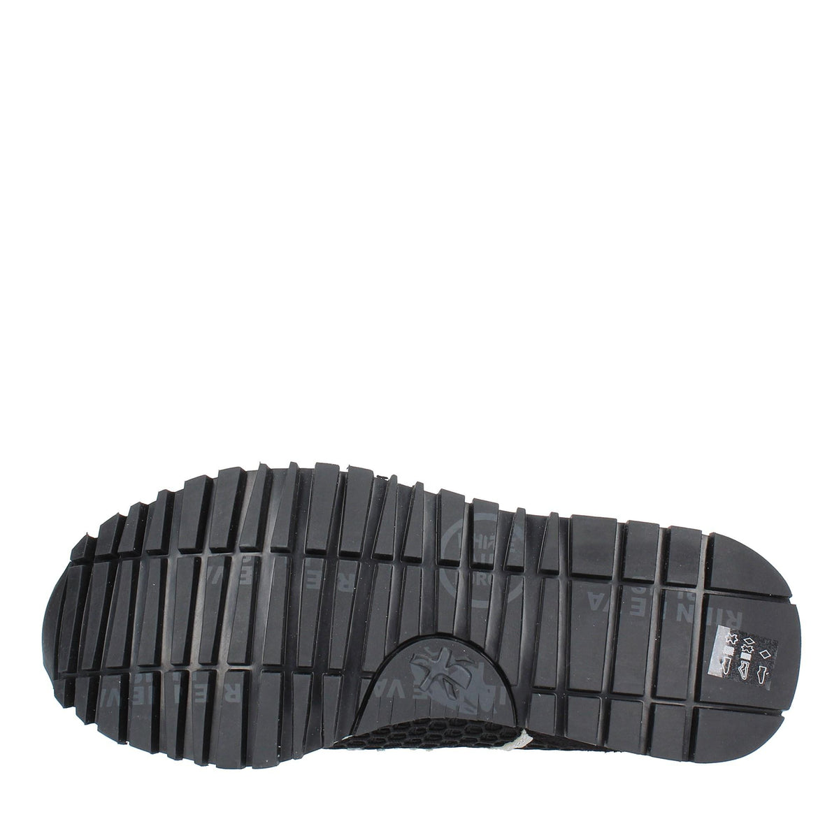 Sneakers in camoscio e tessuto 
