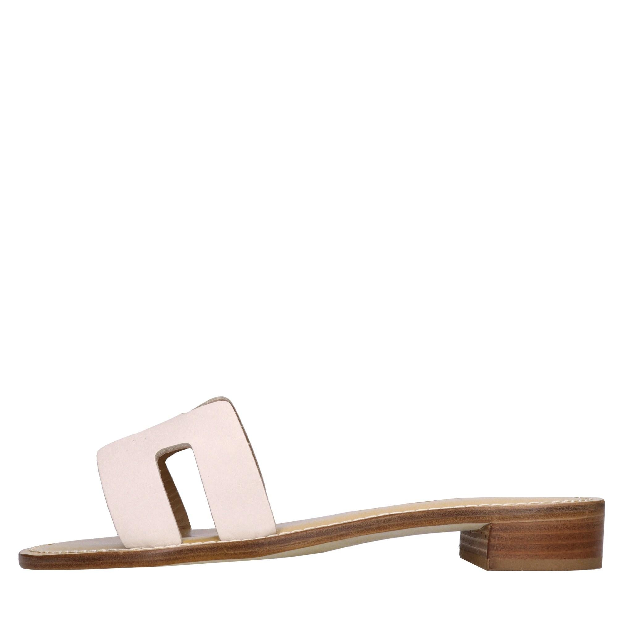 Mules in pelle 