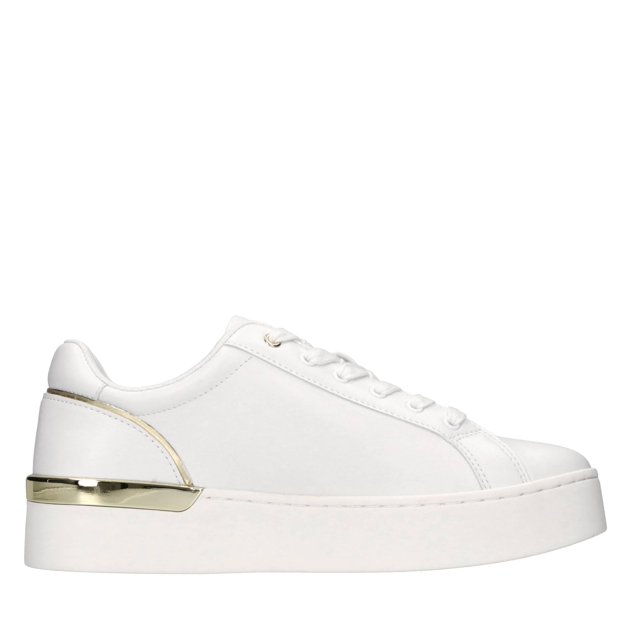 Sneakers in ecopelle e glitter 