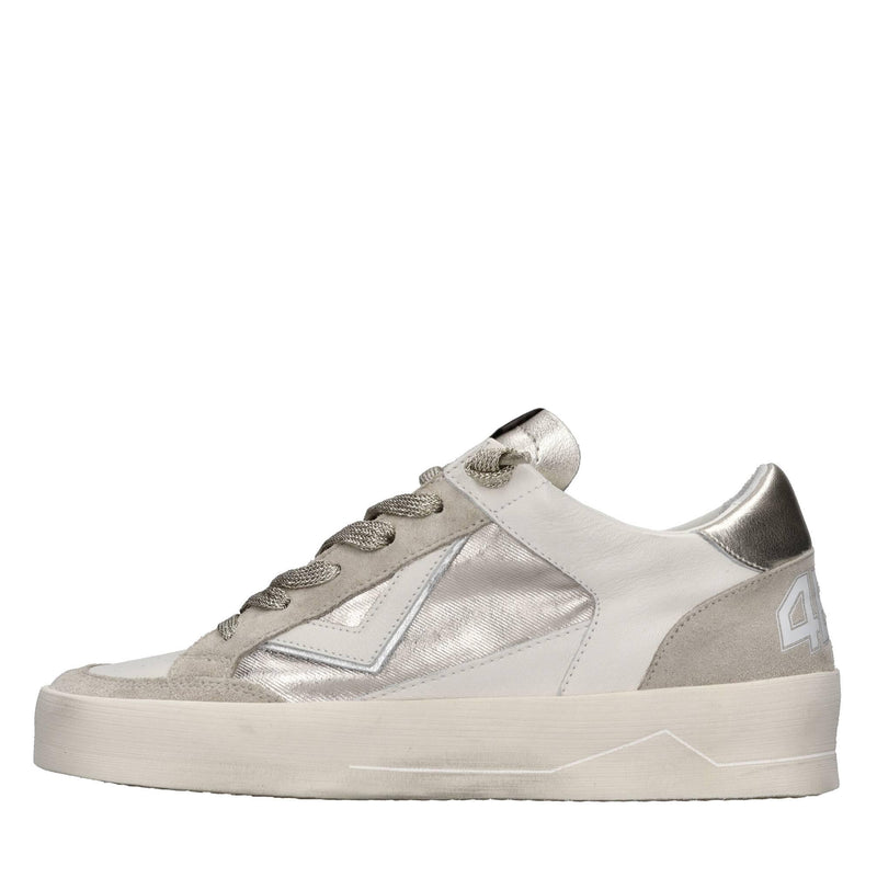 Sneakers in pelle e camoscio 