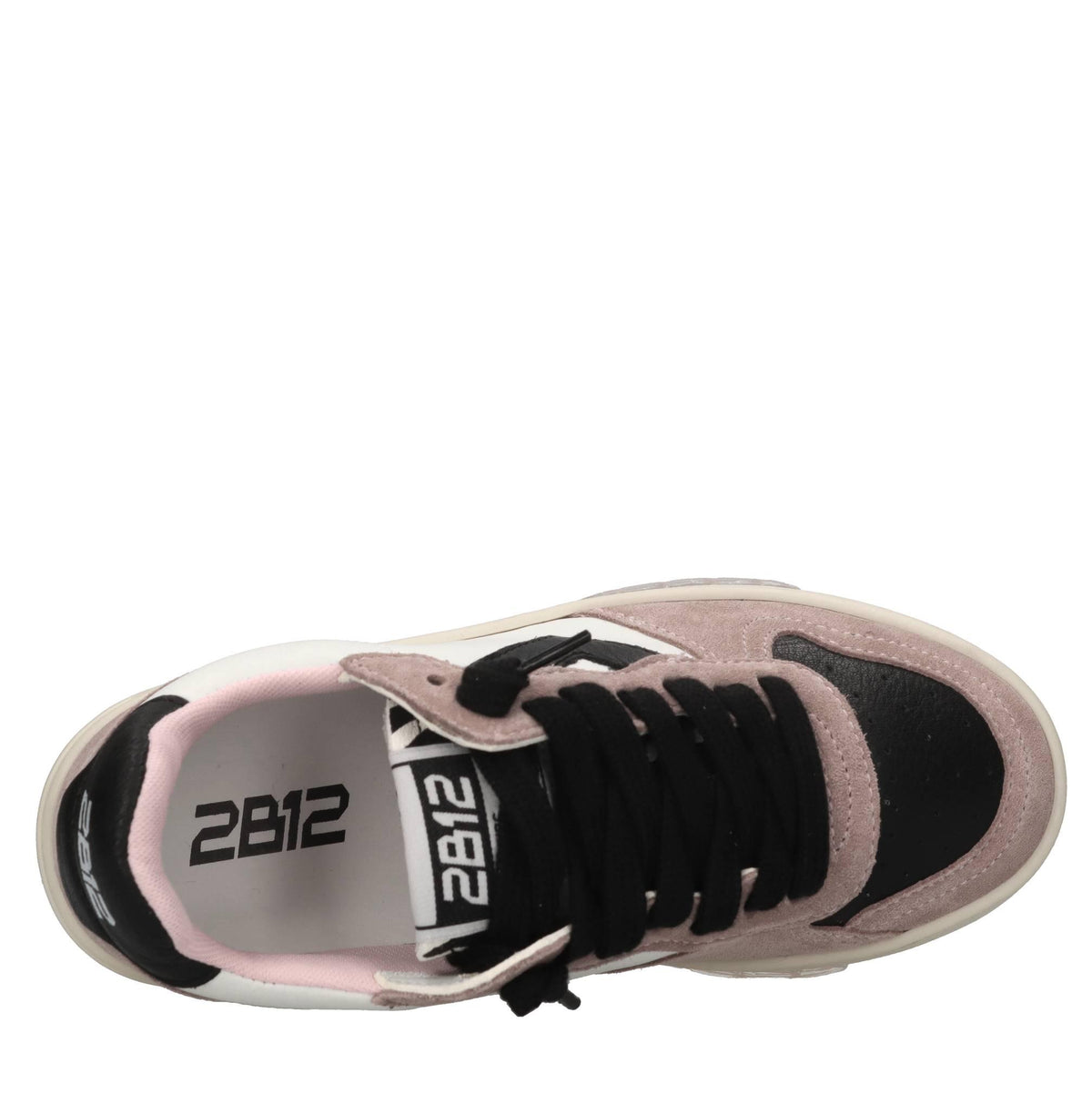 Sneakers in pelle e camoscio 