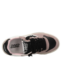 Sneakers in pelle e camoscio 