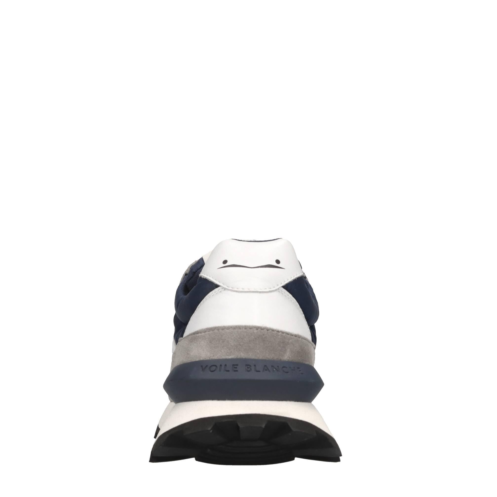 Sneakers in camoscio e tessuto 