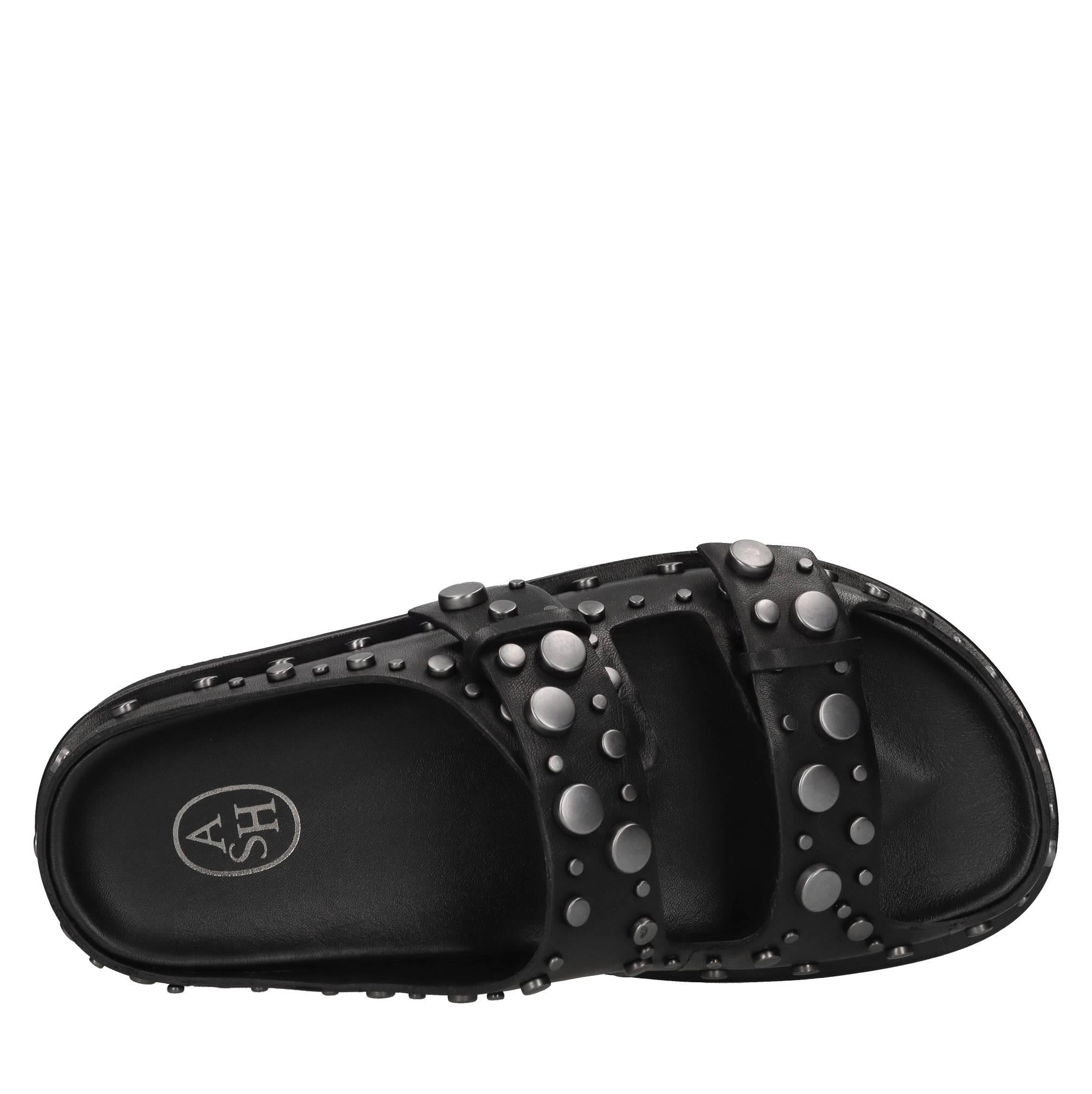 Mules in pelle 