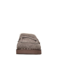 Mules in pelle scamosciata 