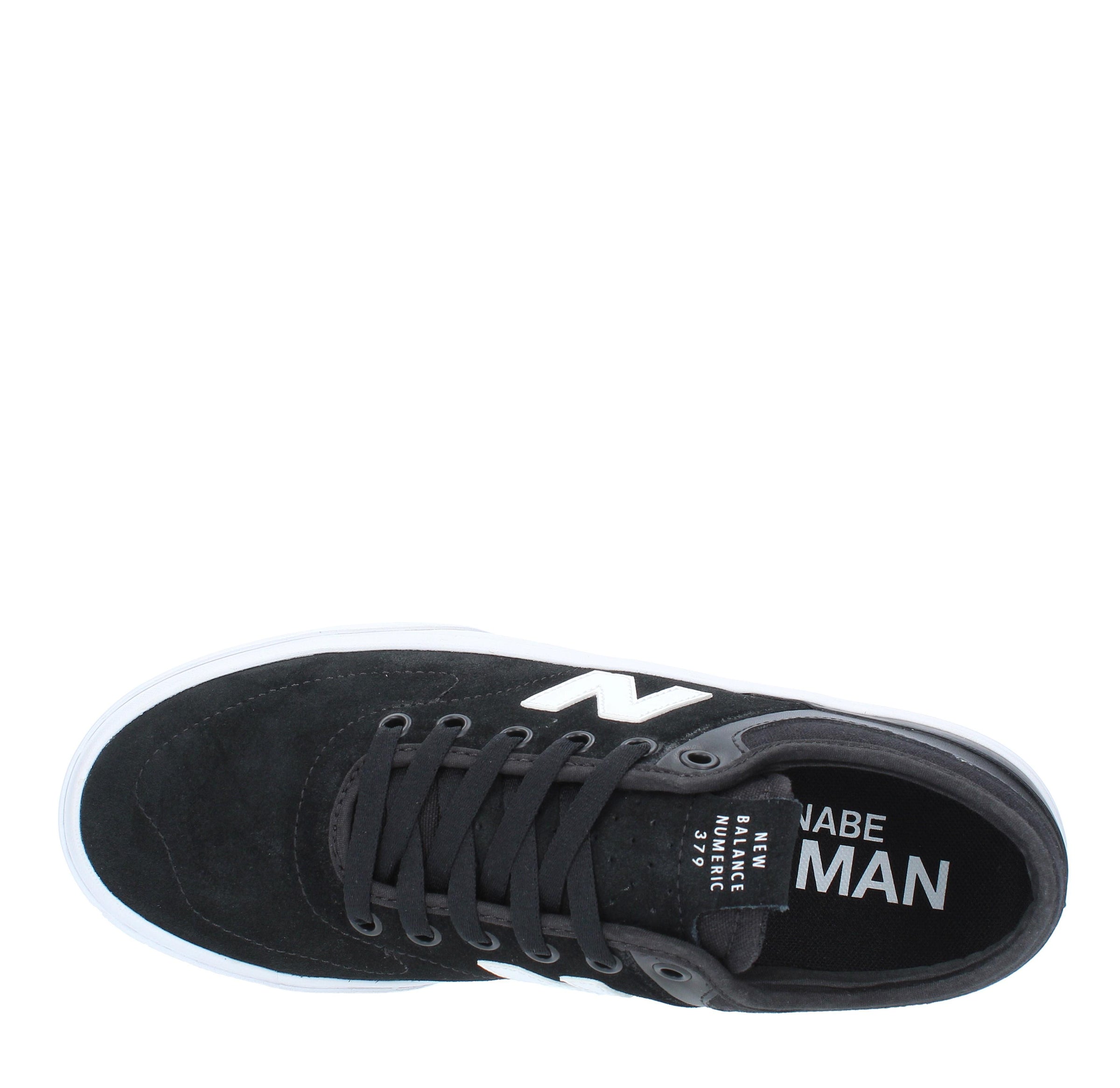 Sneakers in camoscio e tessuto 