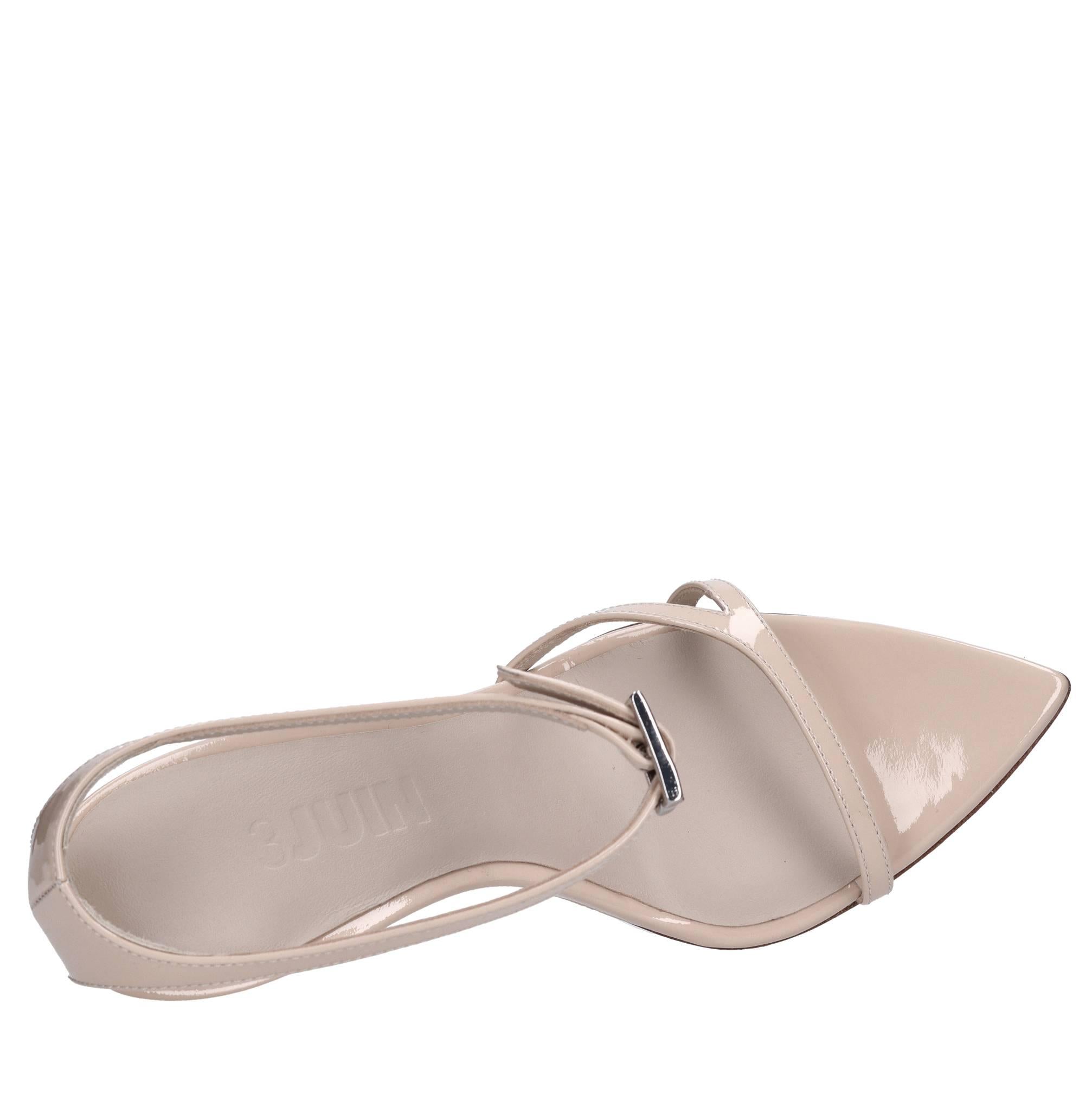 Sandali Blondie in pelle 