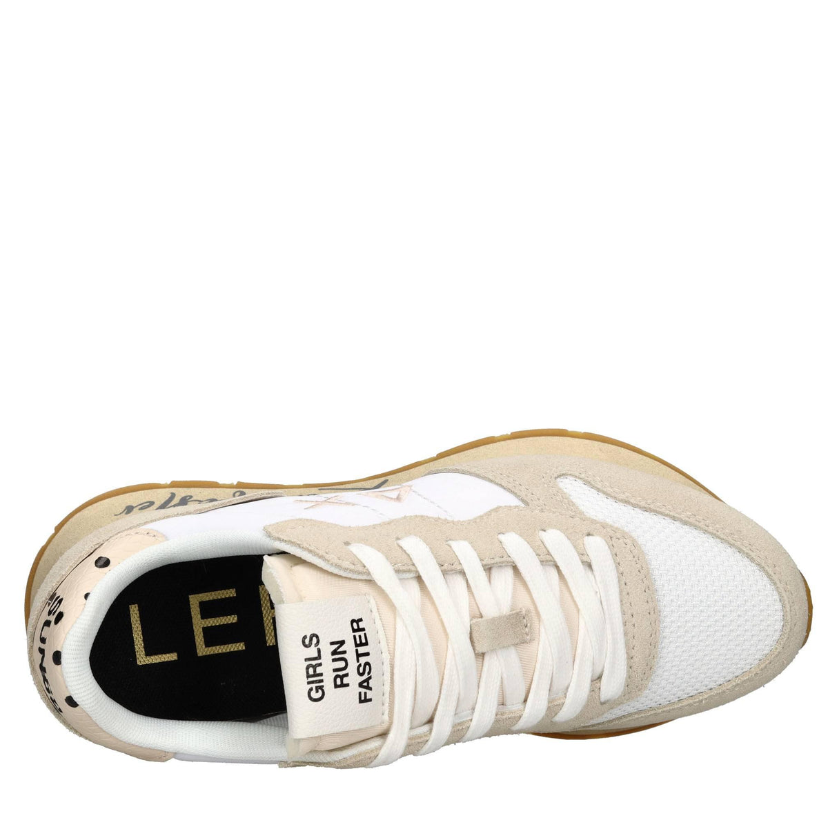Sneakers modello Z35207 SUN68 in pelle scamosciata e tessuto traspirante 