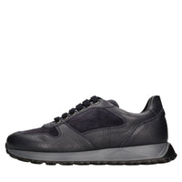 Sneakers in pelle e camoscio 