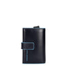 PIQUADRO Leather wallet and credit card holder