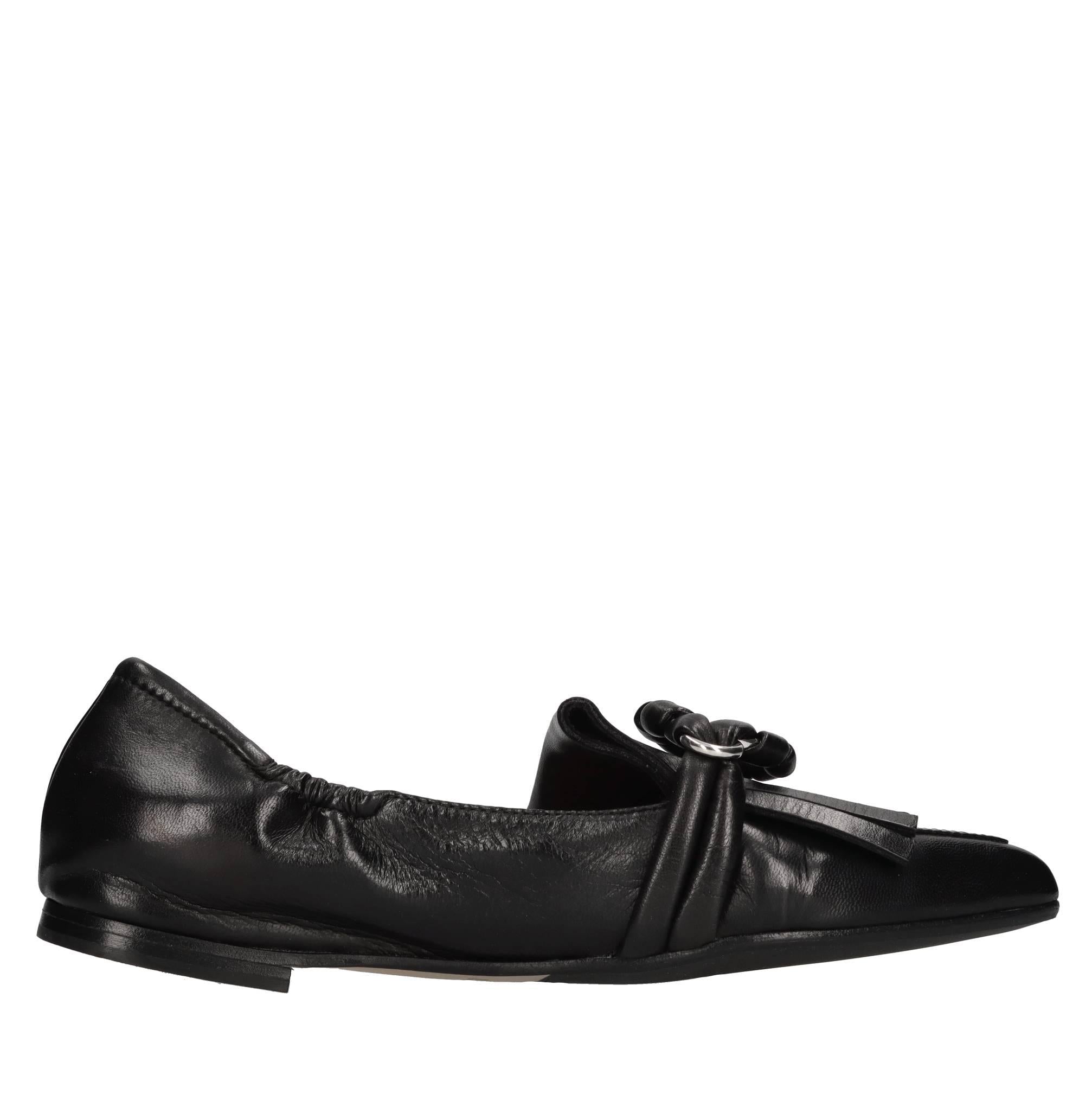 Ballerine in pelle 