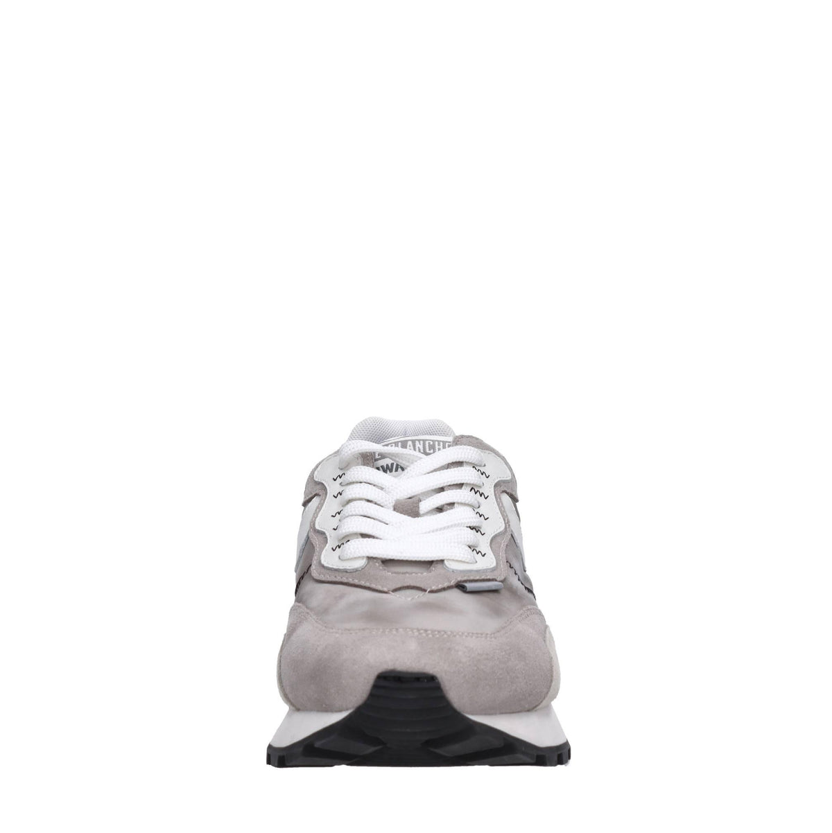 Sneakers in camoscio pelle e tessuto 
