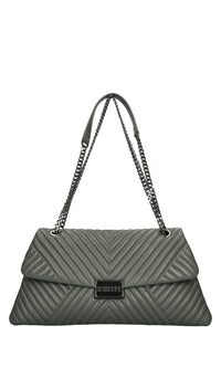 Borsa Alexis Big Metalassé in pelle 