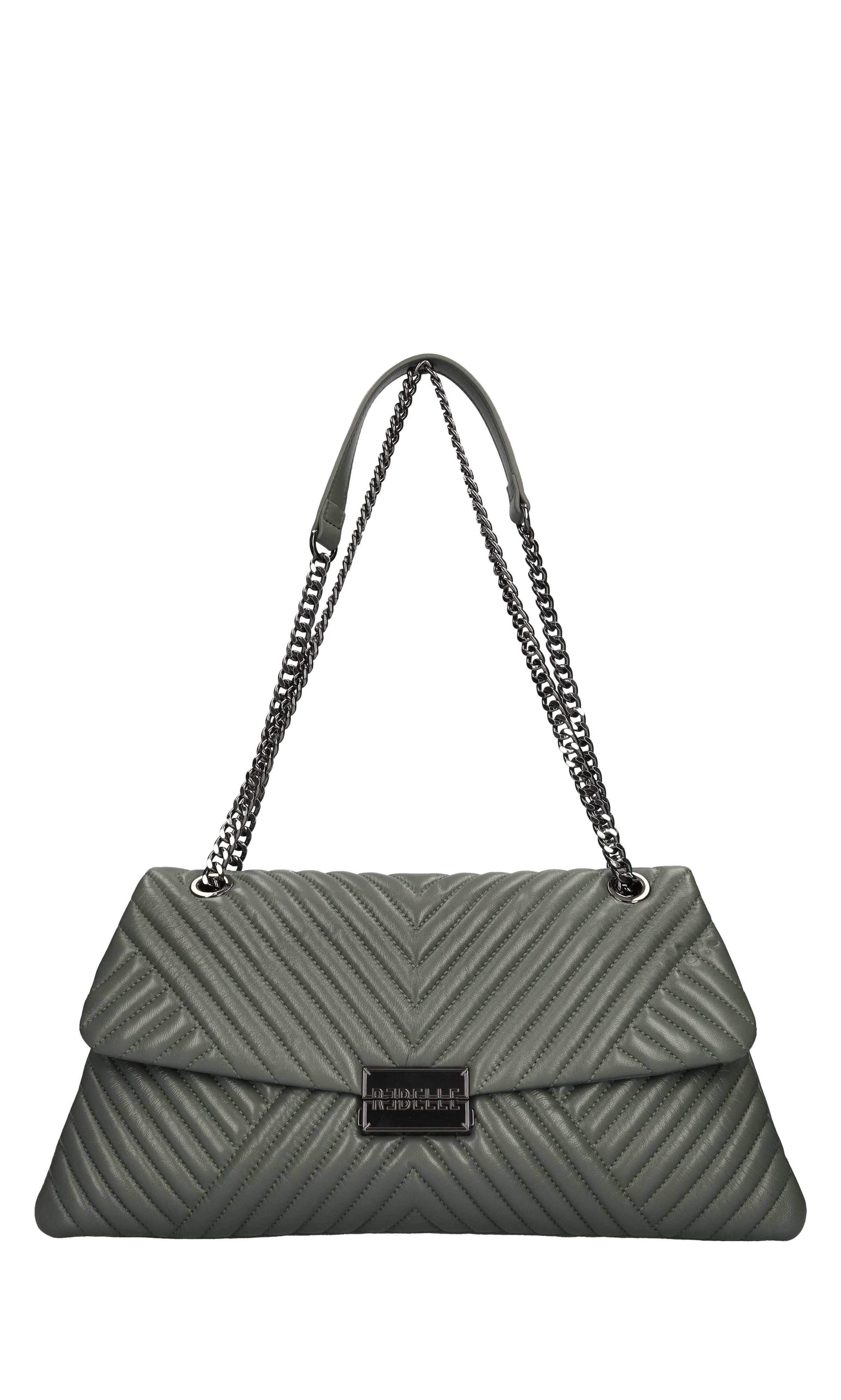 Borsa Alexis Big Metalassé in pelle 