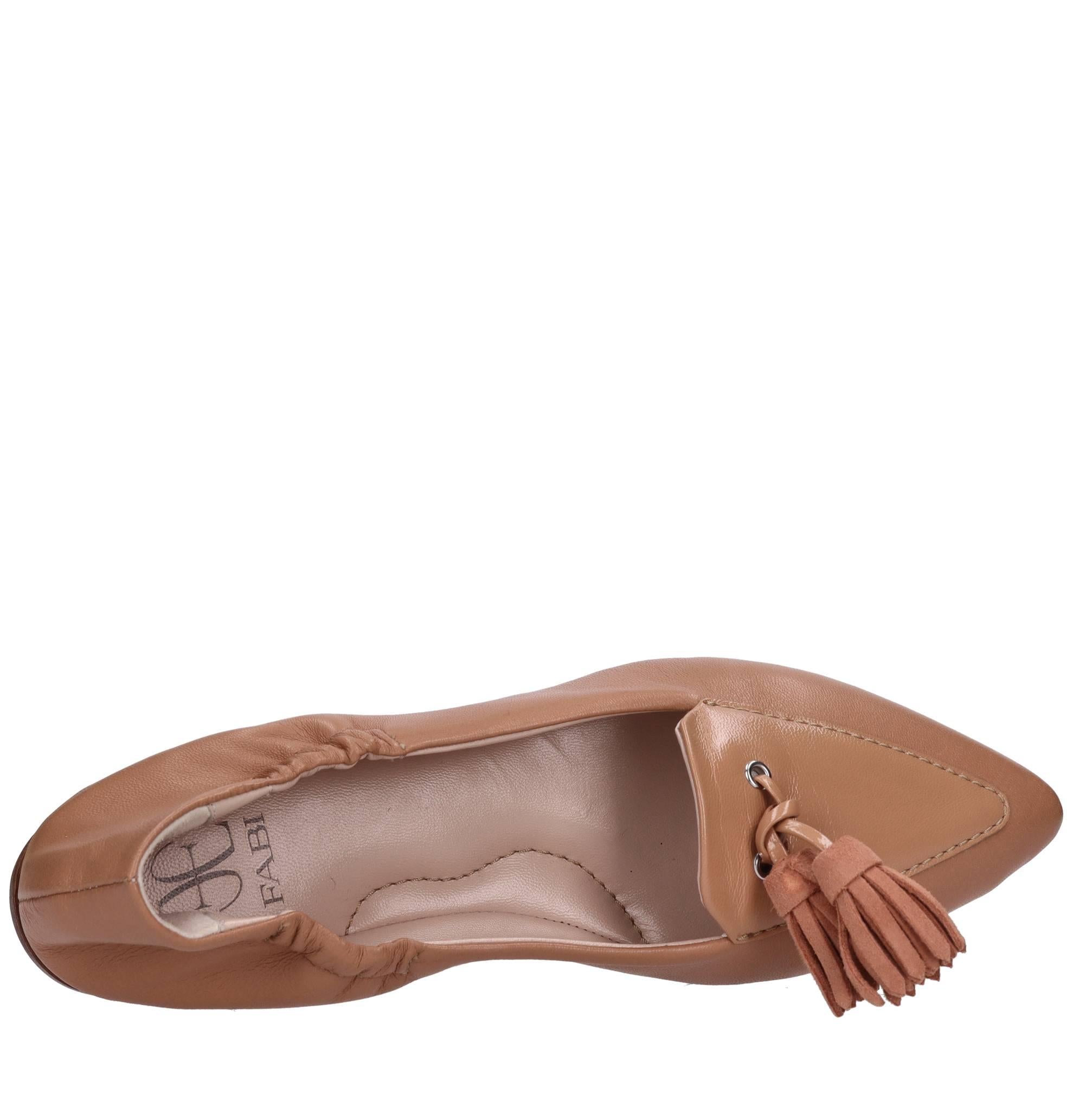 Ballerine in pelle 