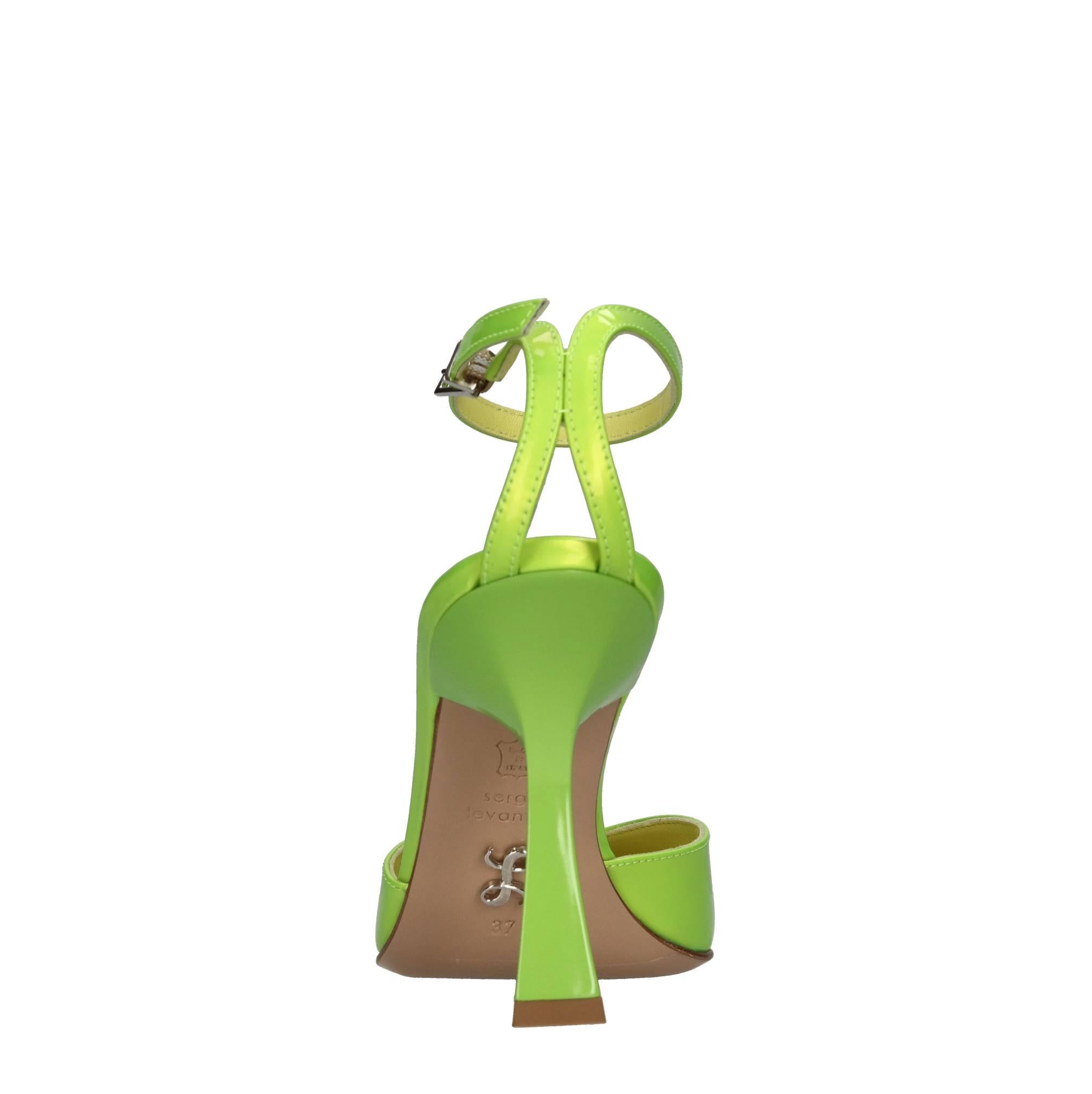Décolleté in pelle 