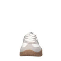 Sneakers in camoscio ecopelle e tessuto 