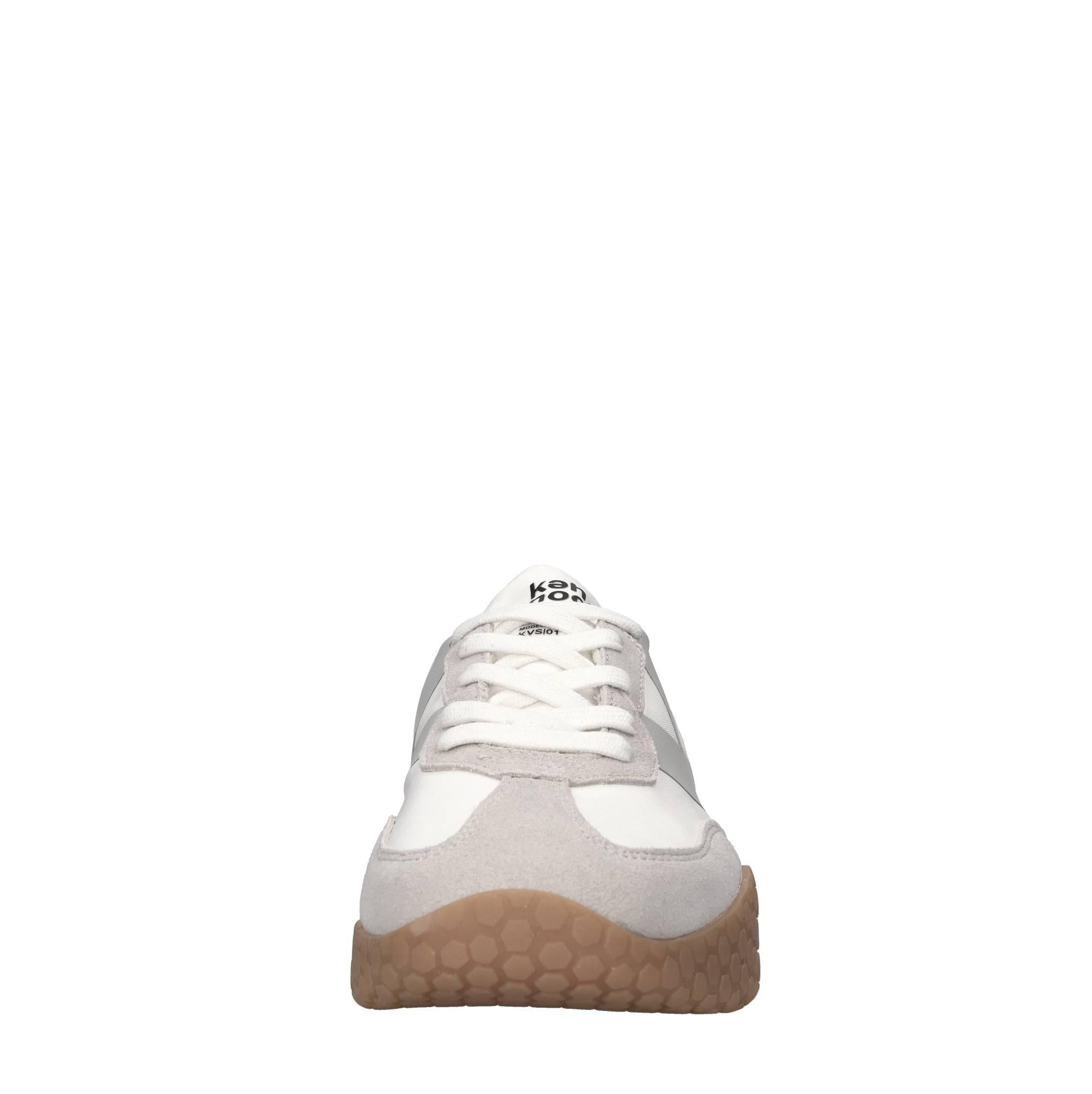 Sneakers in camoscio ecopelle e tessuto 