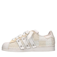 Sneakers in ecopelle e tessuto 