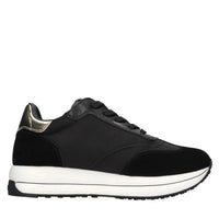 Sneakers in pelle tessuto ed ecopelle 