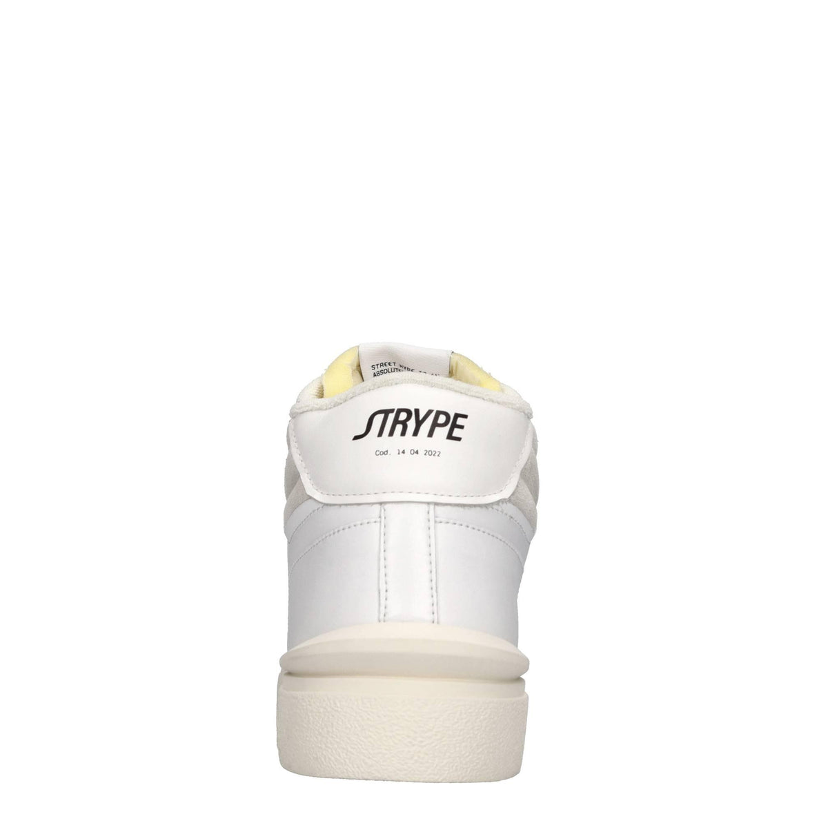 Sneakers in pelle e tessuto 