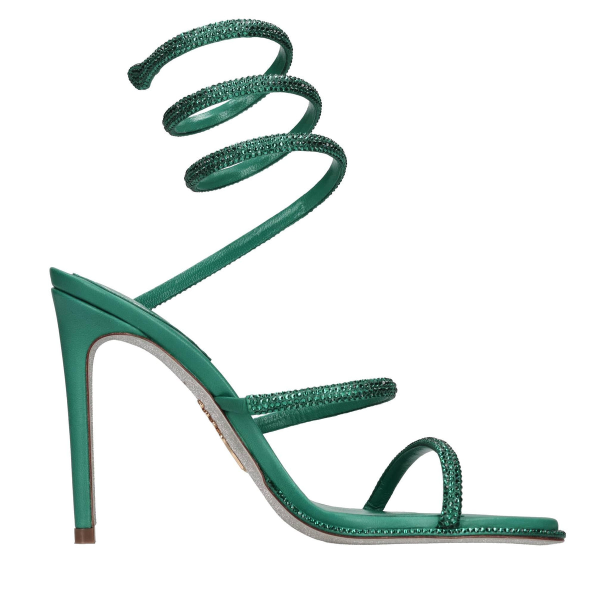 Sandali Cleo in raso e strass 