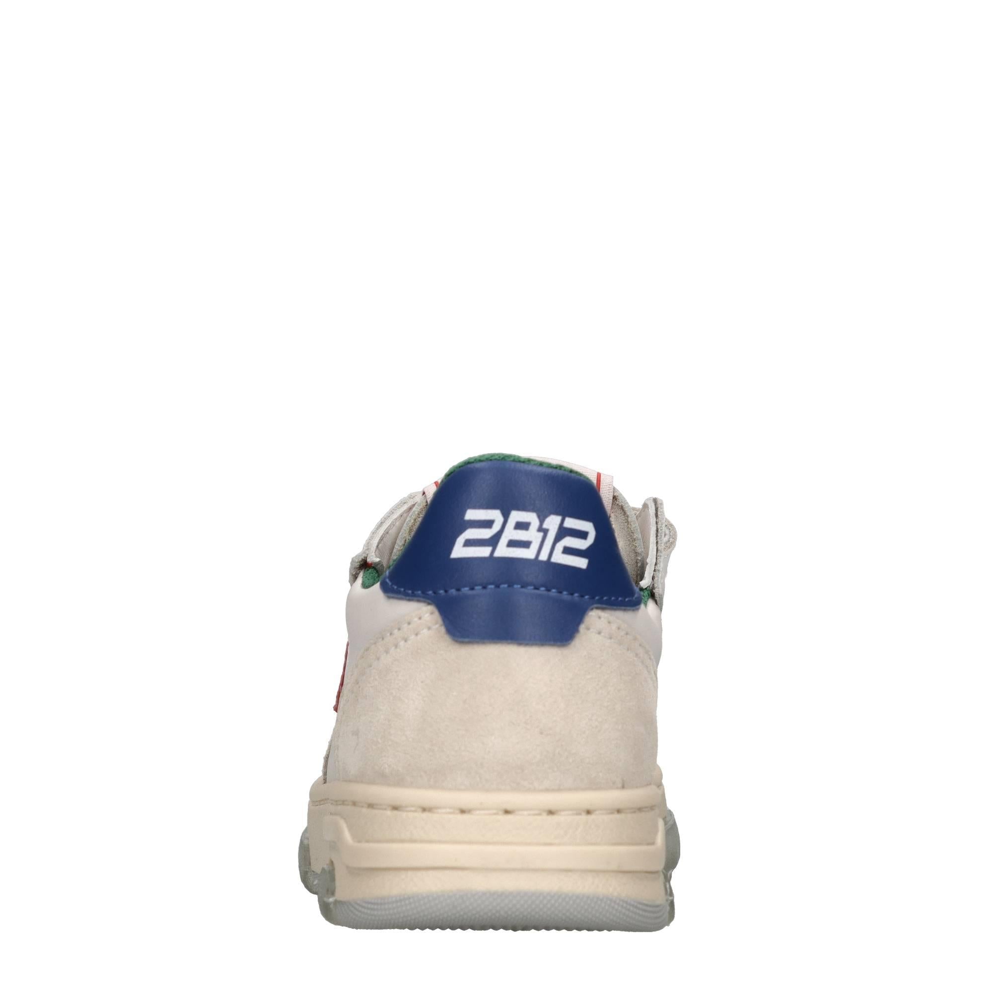 Sneakers in pelle e camoscio 