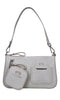 LA CARRIE Faux Leather Pocket Bag