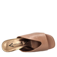 Mules in pelle 