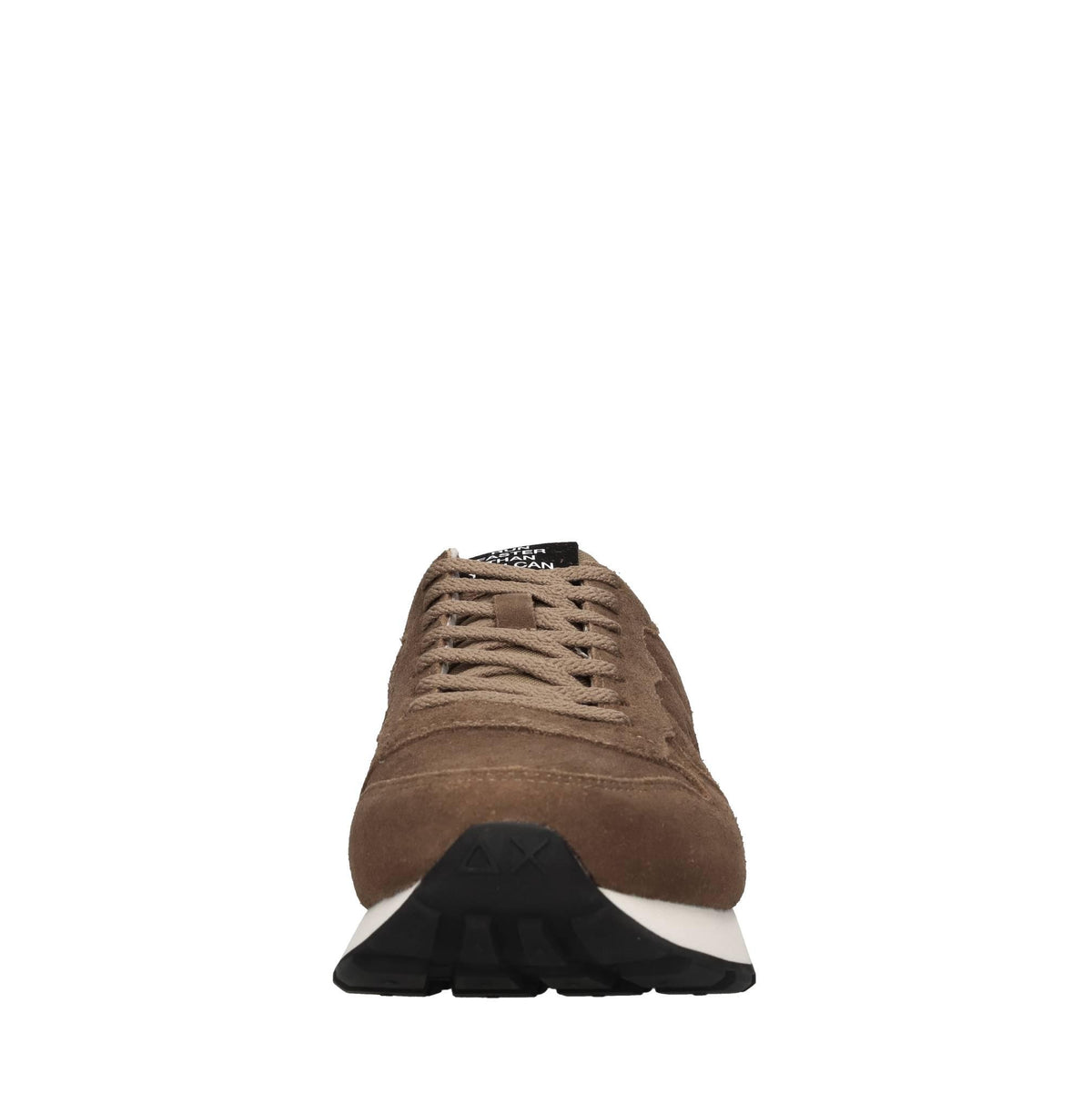 Sneakers in camoscio e tessuto 