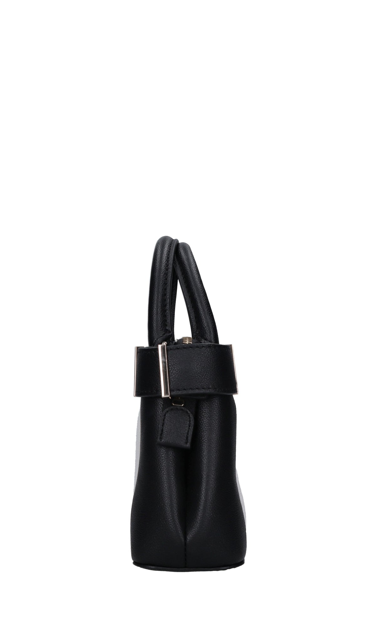 Borsa in tessuto ed ecopelle 