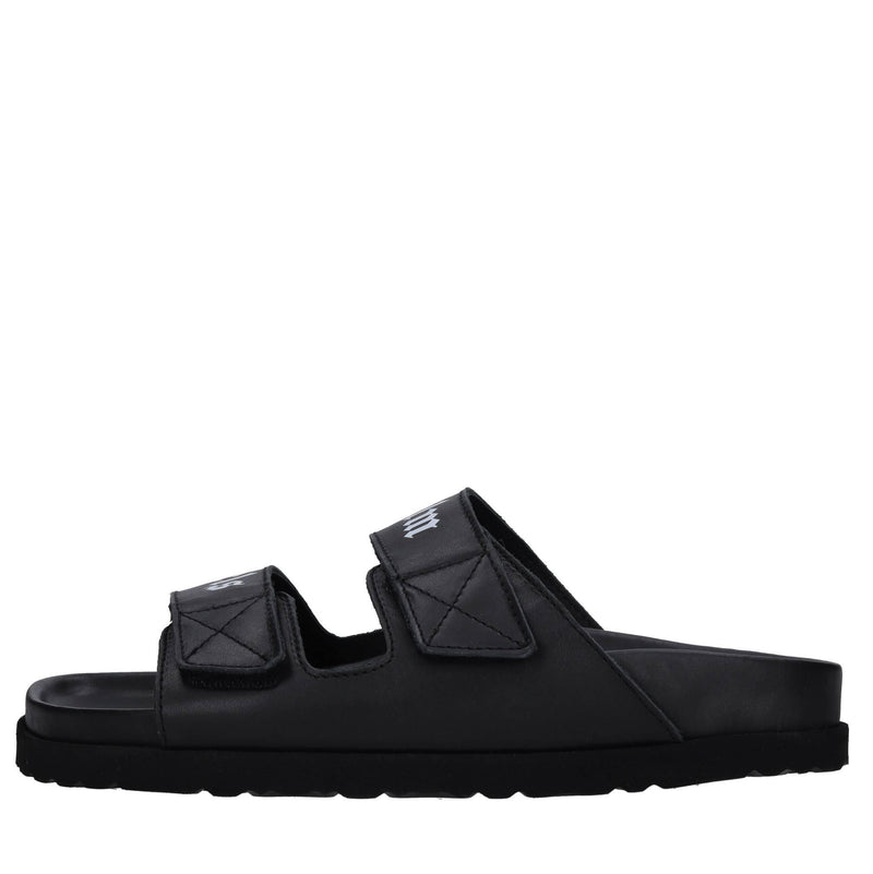 Mules in pelle 