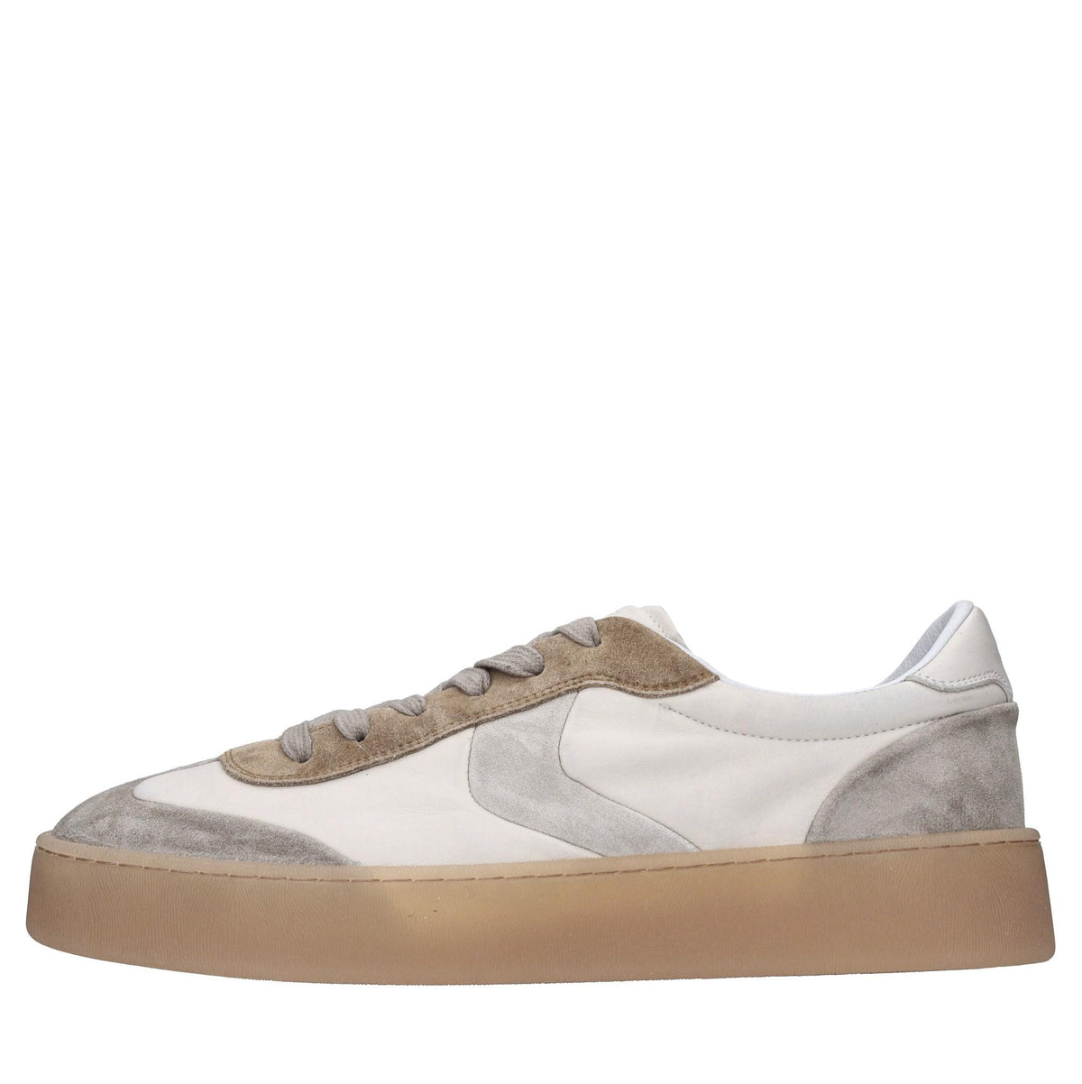 Sneakers in pelle e camoscio 