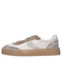 Sneakers in pelle e camoscio 
