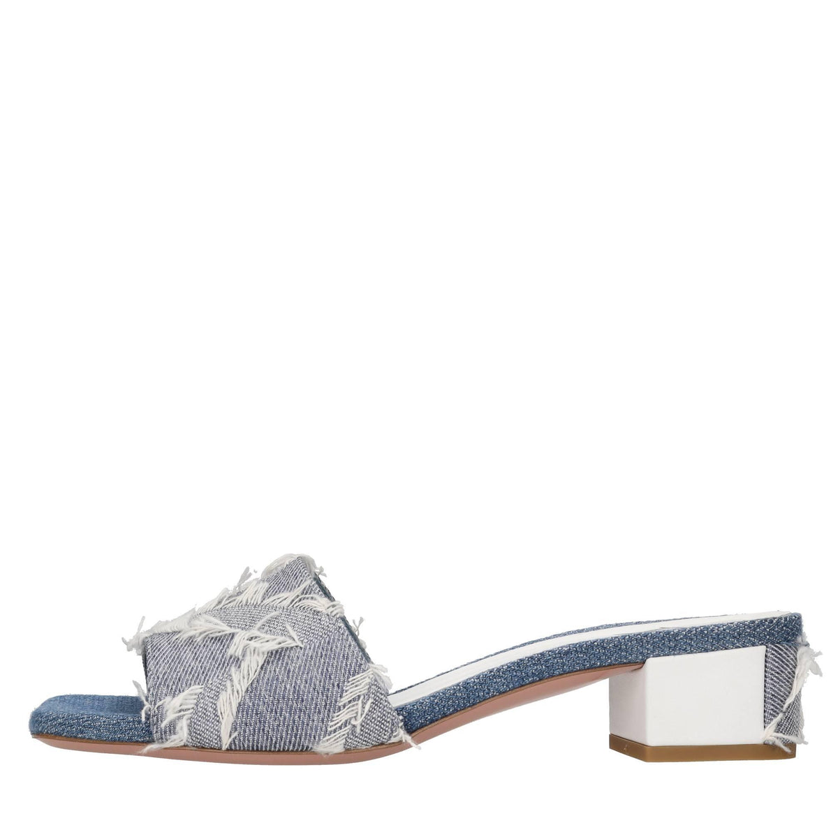 Mules in tessuto 