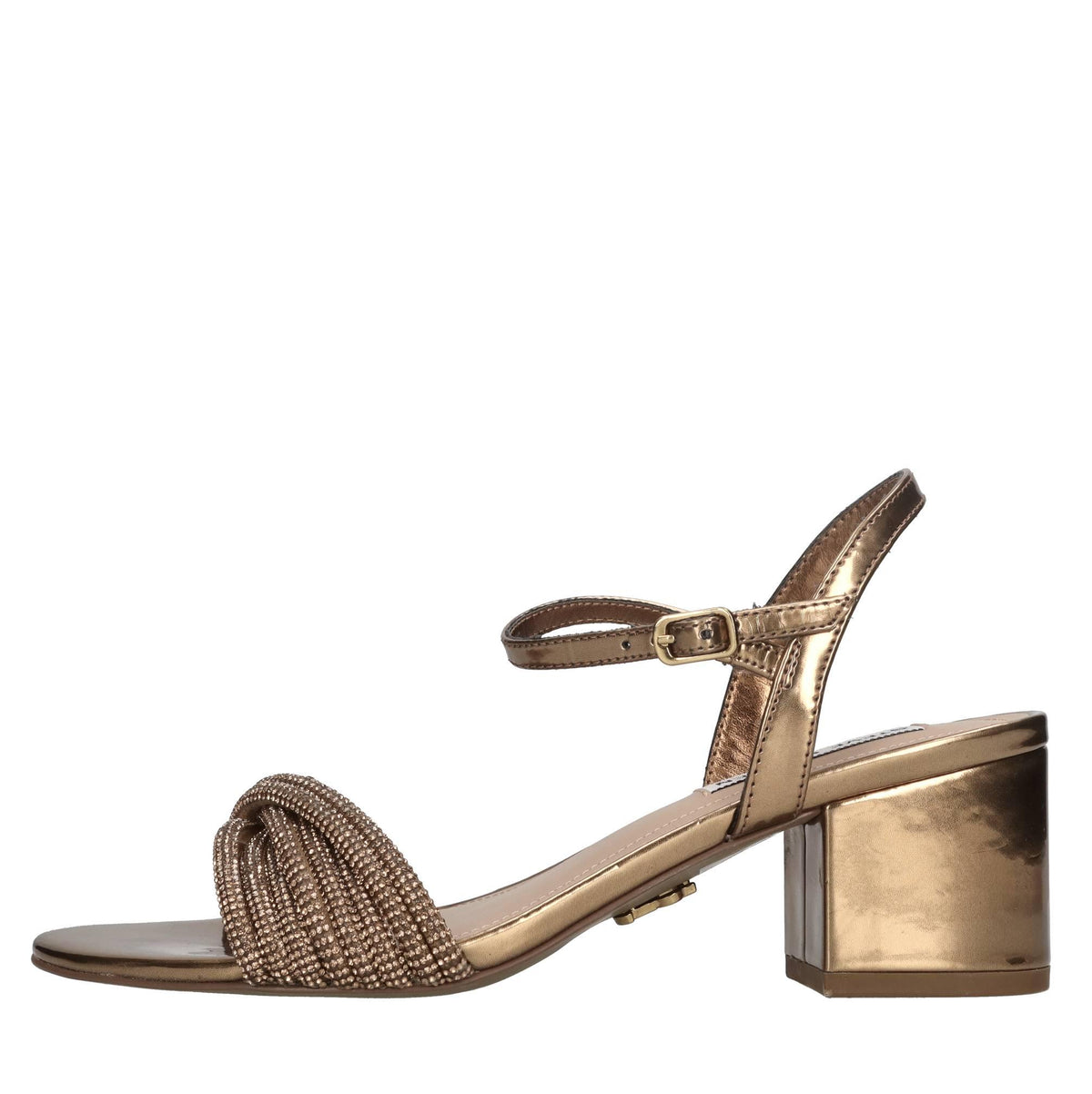 Sandali in ecopelle e strass 