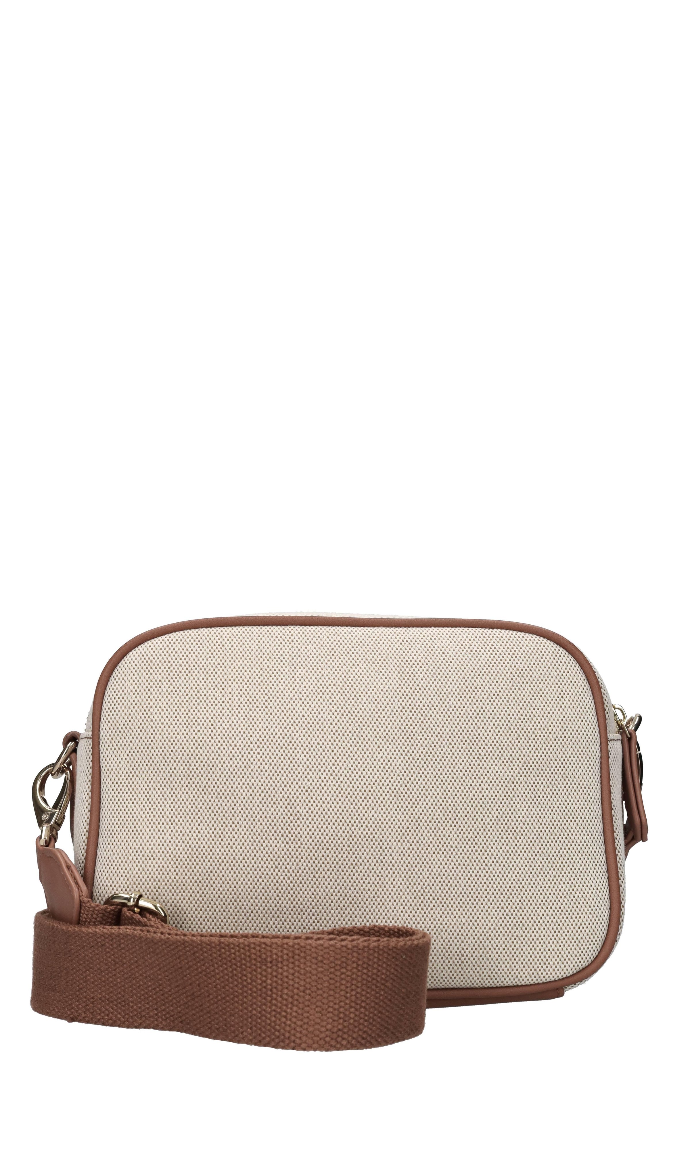 Borsa in tessuto ed ecopelle 