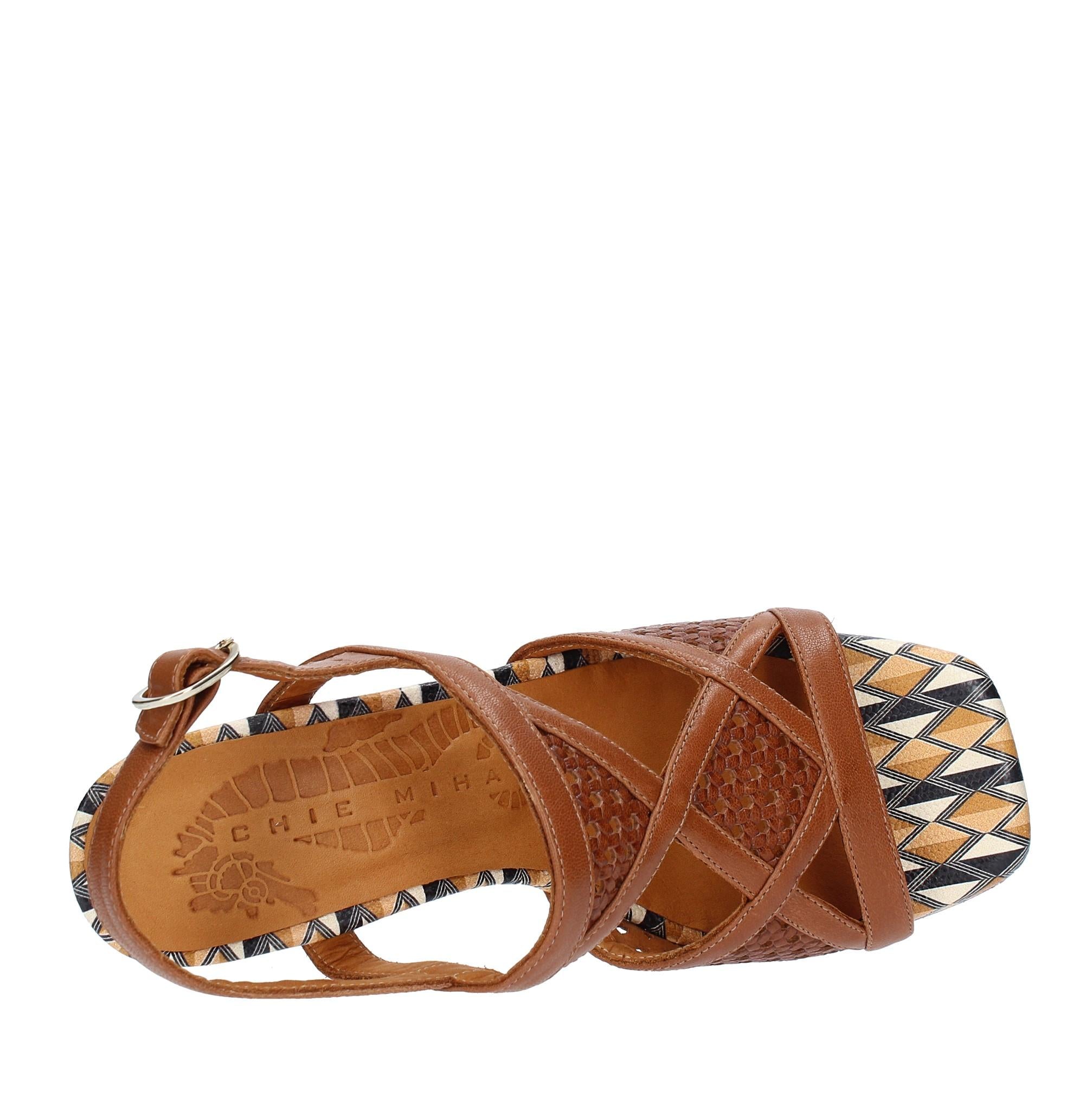Sandali modello PANTE in pelle 